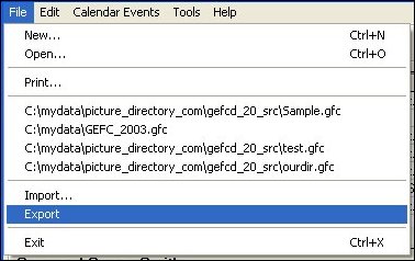 how export directory listing to a file